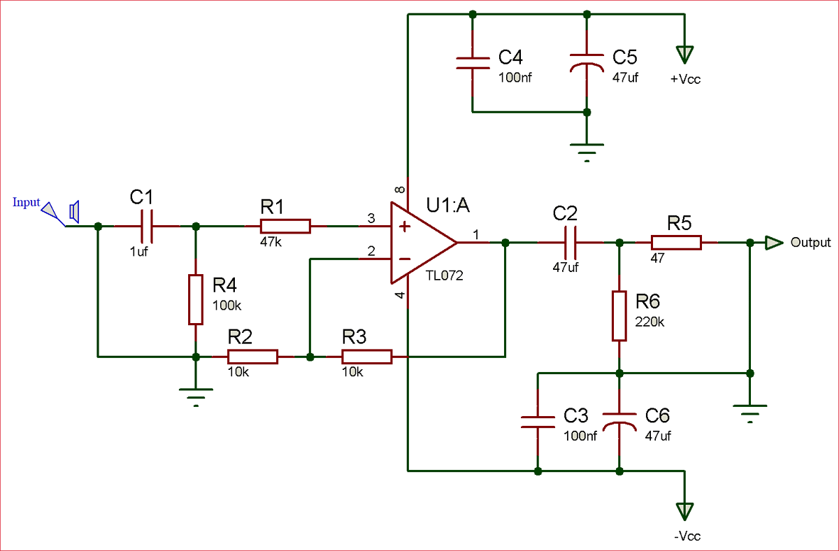TL072 Application Circuit